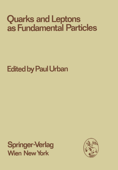 Quarks and Leptons as Fundamental Particles - 