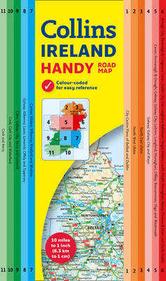 Collins Handy Map Ireland -  Collins Maps