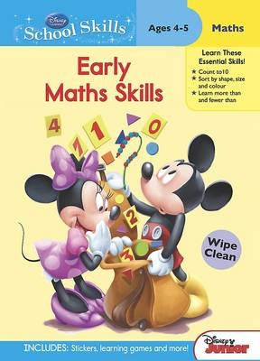 Disney Mickey Mouse Clubhouse Maths Skills Workbook Age 4-5