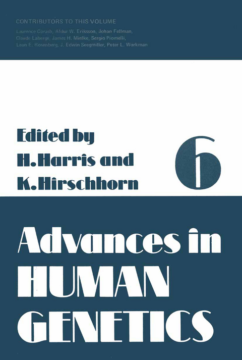 Advances in Human Genetics 6 - Harry Harris