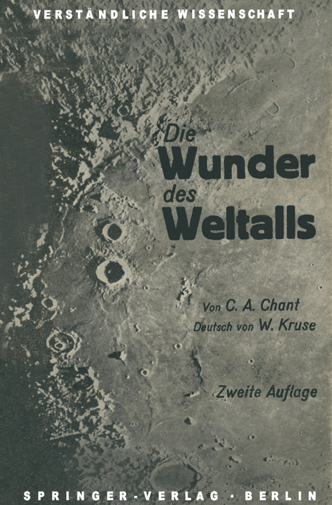 Die Wunder des Weltalls - Clarence August Chant, W. Kruse