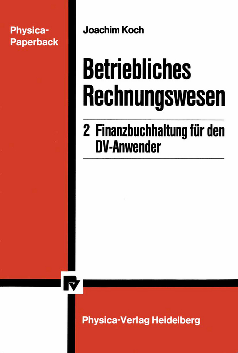 Betriebliches Rechnungswesen - Joachim Koch