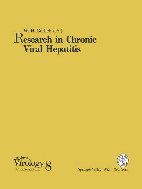 Research in Chronic Viral Hepatitis - 