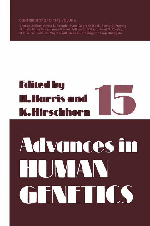 Advances in Human Genetics 15 - 