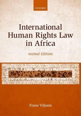 International Human Rights Law in Africa - Frans Viljoen