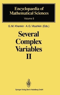 Several Complex Variables II - 