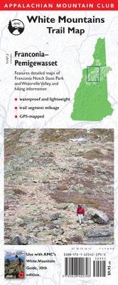 Amc White Mountains Trail Map -  Appalachian Mountain Club Books