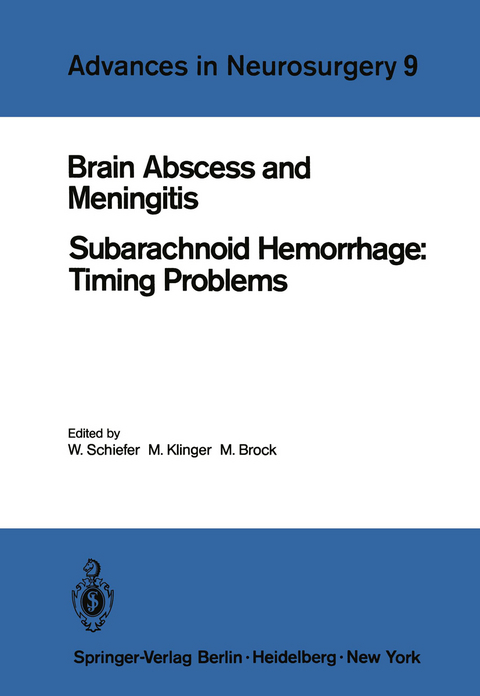 Brain Abscess and Meningitis - 