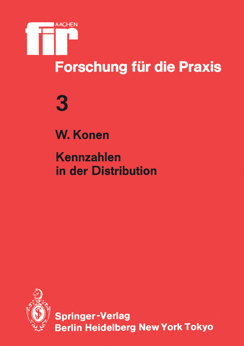 Kennzahlen in der Distribution - Werner Konen