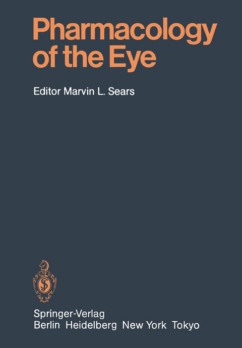 Pharmacology of the Eye - 