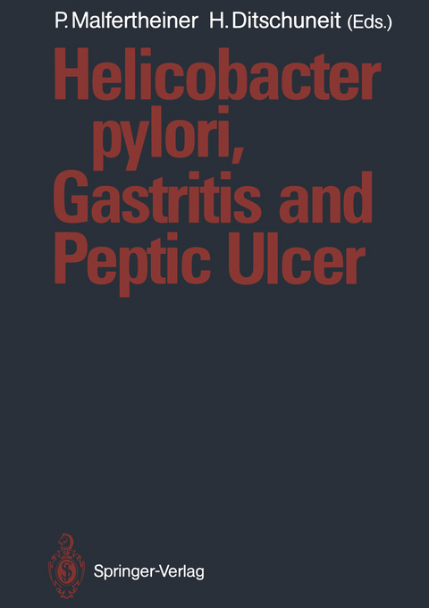 Helicobacter pylori, Gastritis and Peptic Ulcer - 