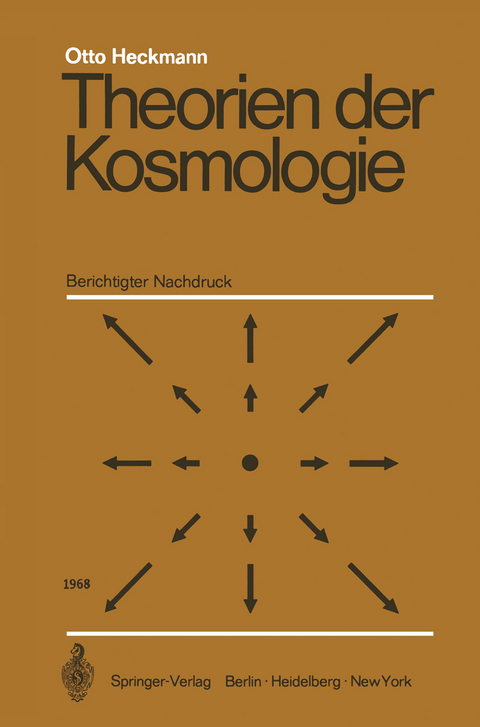 Theorien der Kosmologie - O. Heckmann