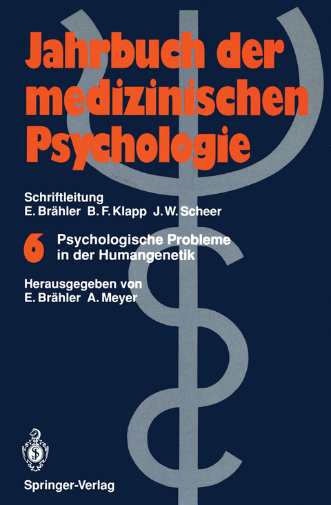 Psychologische Probleme in der Humangenetik - 