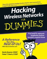 Hacking Wireless Networks For Dummies - Kevin Beaver, Peter T. Davis