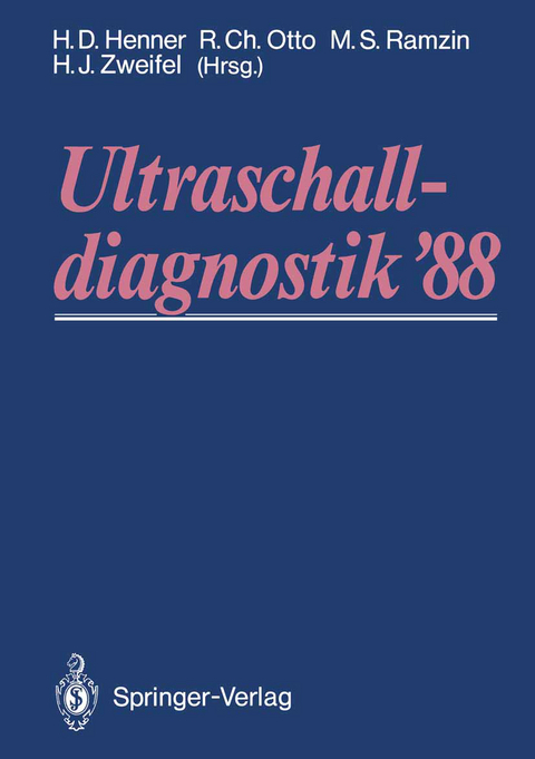 Ultraschalldiagnostik ’88 - 