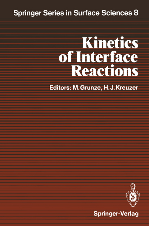 Kinetics of Interface Reactions - 