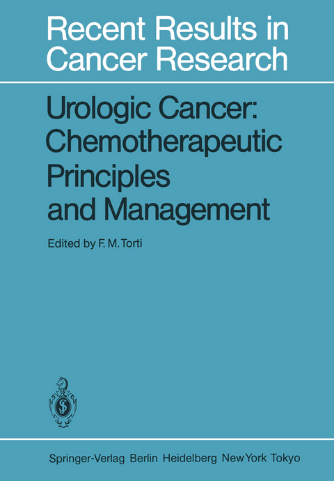 Urologic Cancer: Chemotherapeutic Principles and Management - 