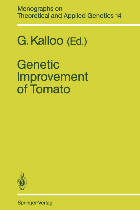 Genetic Improvement of Tomato - 