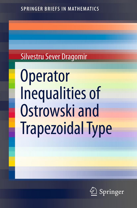 Operator Inequalities of Ostrowski and Trapezoidal Type - Silvestru Sever Dragomir