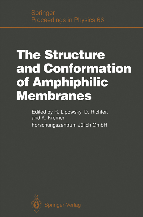 The Structure and Conformation of Amphiphilic Membranes - 