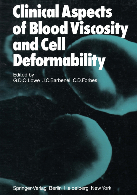 Clinical Aspects of Blood Viscosity and Cell Deformability - 