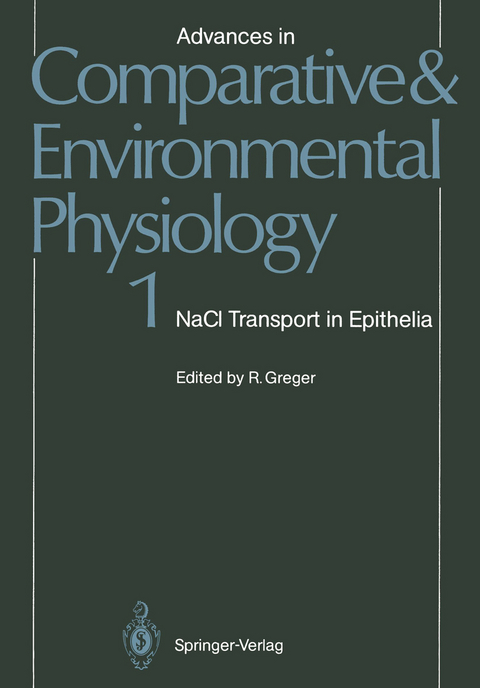 NaCl Transport in Epithelia - 