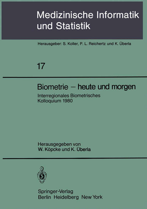 Biometrie — heute und morgen - 