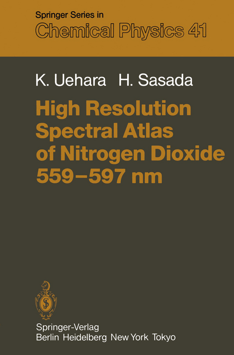 High Resolution Spectral Atlas of Nitrogen Dioxide 559–597 nm - K. Uehara, H. Sasada