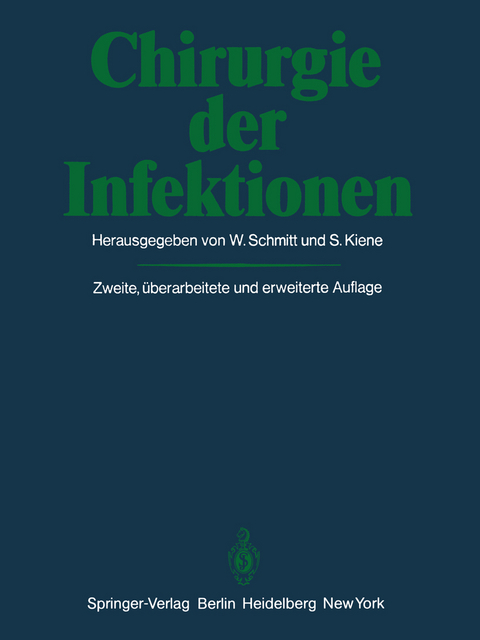 Chirurgie der Infektionen - 