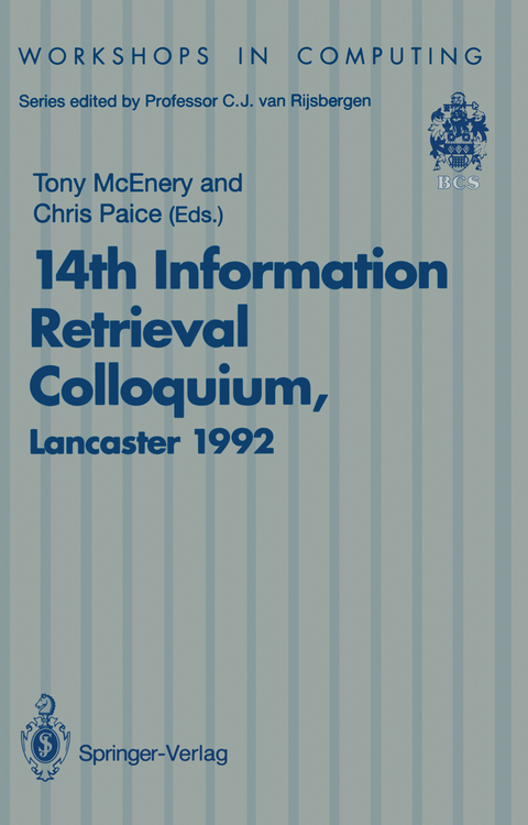 14th Information Retrieval Colloquium - 