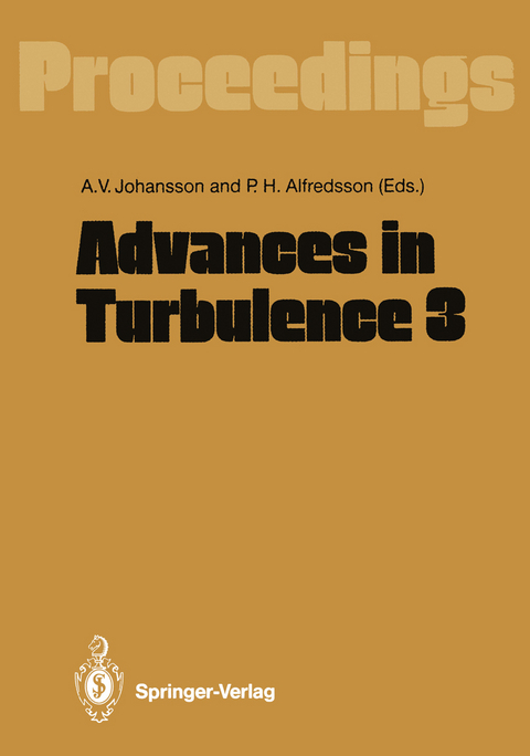 Advances in Turbulence 3 - 