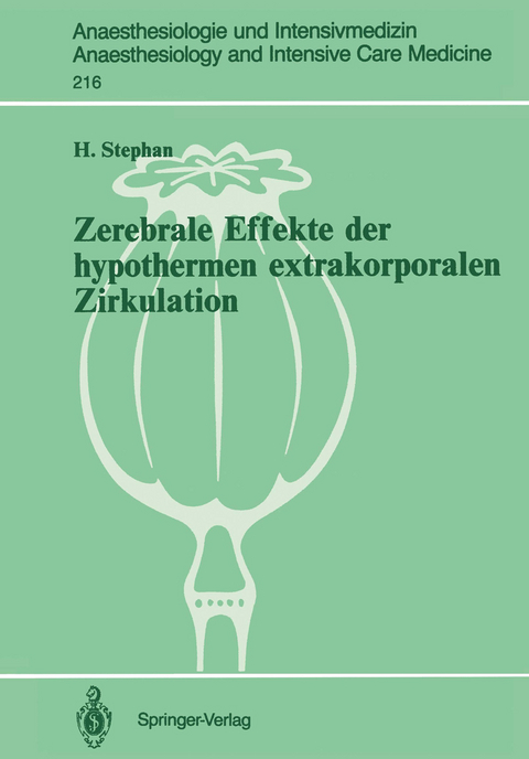 Zerebrale Effekte der hypothermen extrakorporalen Zirkulation - Heidrun Stephan