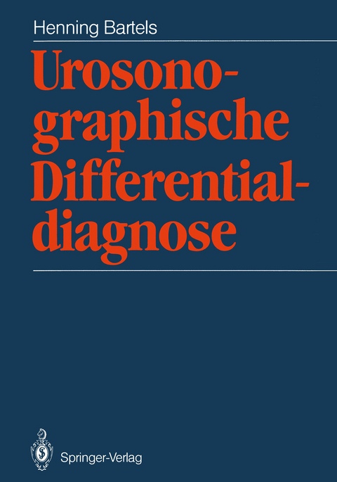 Urosonographische Differentialdiagnose - H. Bartels