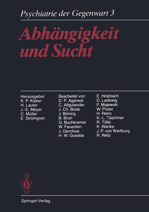 Abhängigkeit und Sucht - 