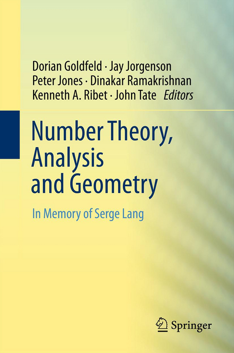 Number Theory, Analysis and Geometry - 