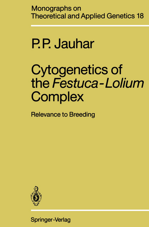 Cytogenetics of the Festuca-Lolium Complex - Prem P. Jauhar