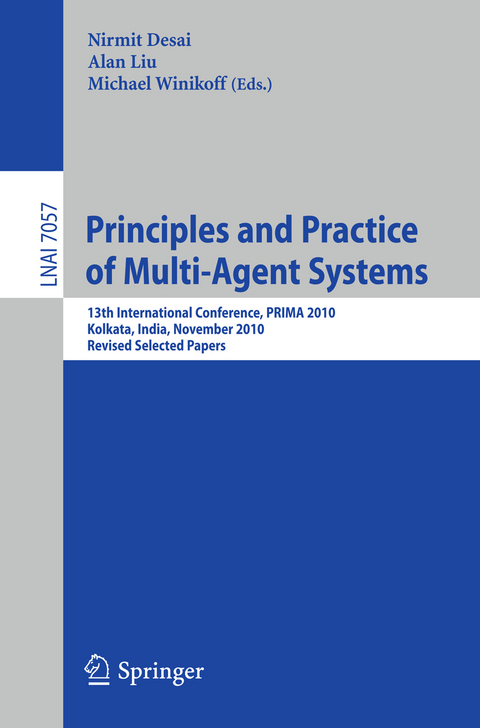 Principles and Practice of Multi-Agent Systems - 