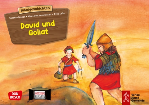 David und Goliat, Kamishibai Bildkartenset - Susanne Brandt, Klaus-Uwe Nommensen