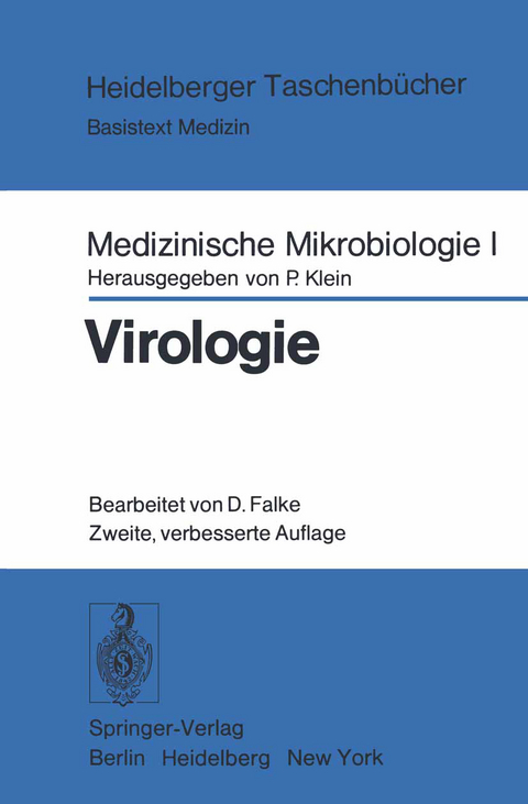 Medizinische Mikrobiologie I: Virologie - 