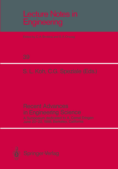 Recent Advances in Engineering Science - 