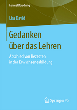 Gedanken über das Lehren - Lisa David