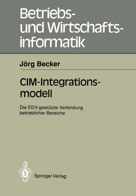 CIM-Integrationsmodell - Jörg Becker