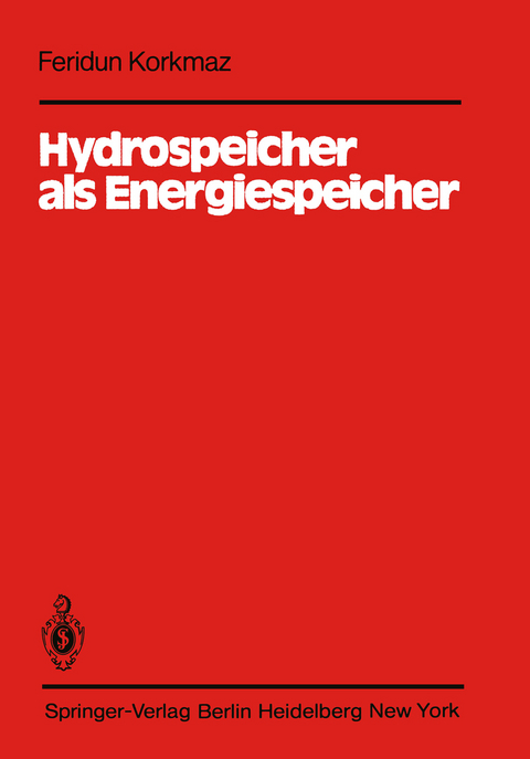 Hydrospeicher als Energiespeicher - F. Korkmaz