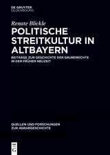 Politische Streitkultur in Altbayern - Renate Blickle