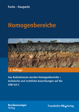 Homogenbereiche. - Bastian Fuchs, Hans-Gerd Haugwitz