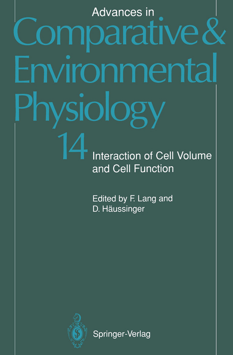 Advances in Comparative and Environmental Physiology