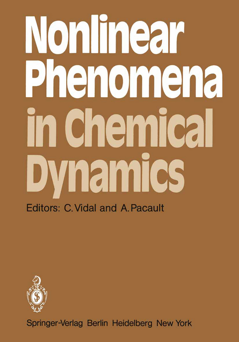 Nonlinear Phenomena in Chemical Dynamics - 