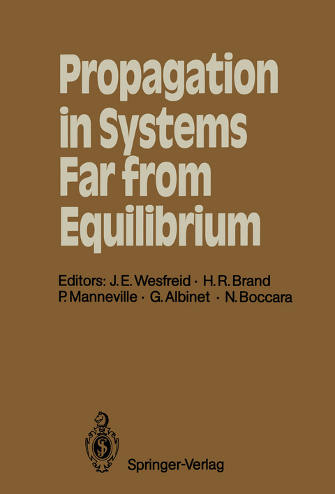 Propagation in Systems Far from Equilibrium - 