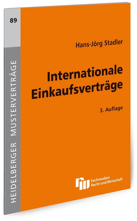 Internationale Einkaufsverträge - Hans-Jörg Stadler