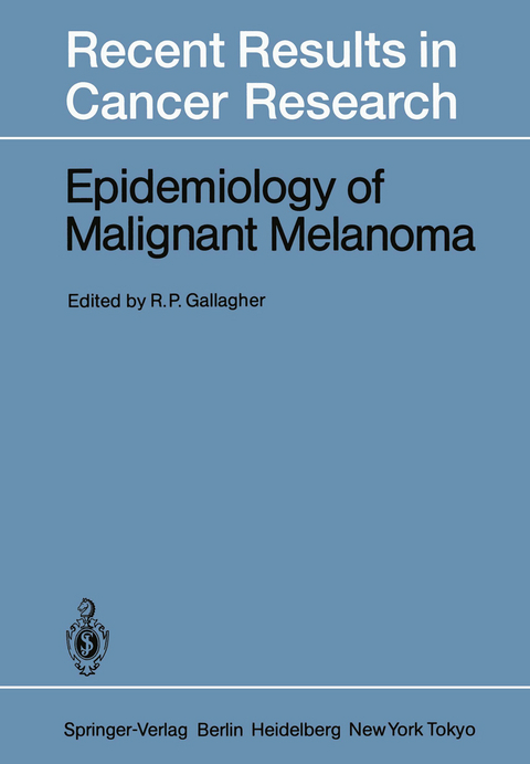 Epidemiology of Malignant Melanoma - 